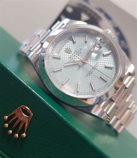 rolex day date platine occasion|pre owned Rolex Day-Date.